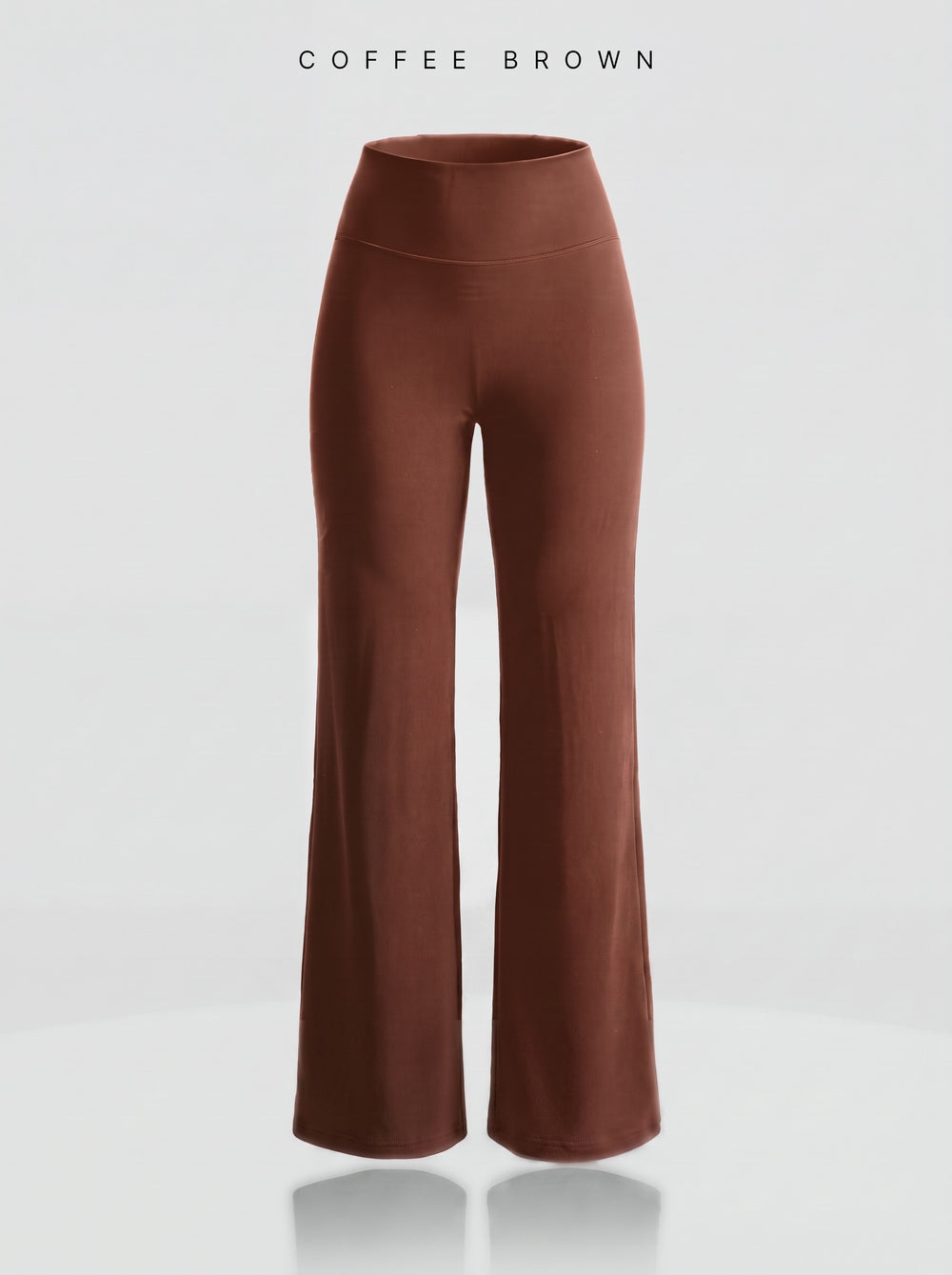 SKYO Cloud Straight-Leg Legging — Coffee Brown
