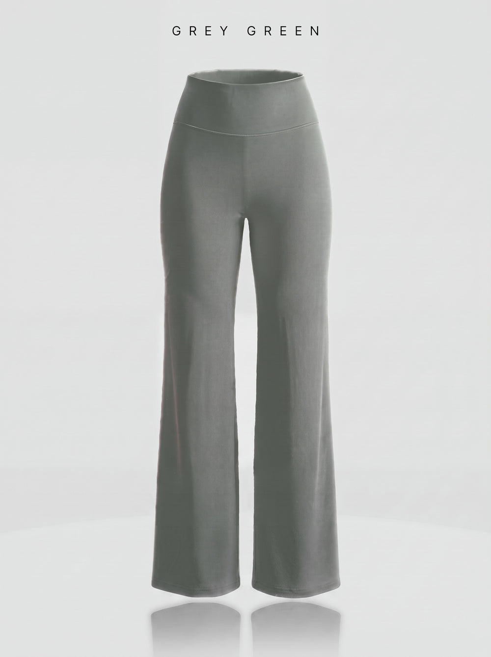 SKYO Cloud Straight-Leg Legging — Grey Green