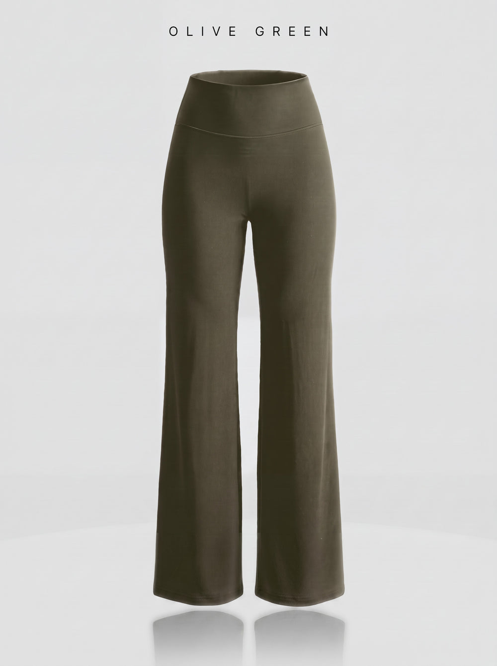 SKYO Cloud Straight-Leg Legging — Olive Green